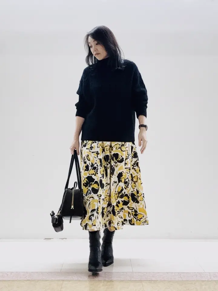 自由区 スタッフ コーディネート画像