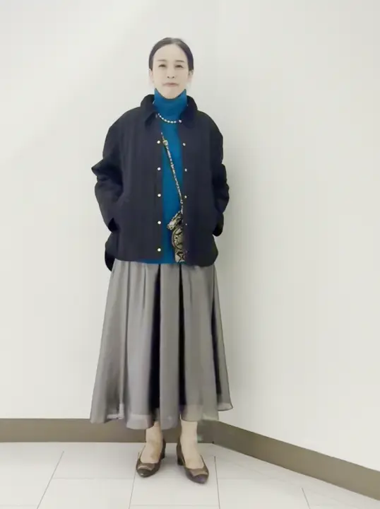 自由区 南 コーディネート画像