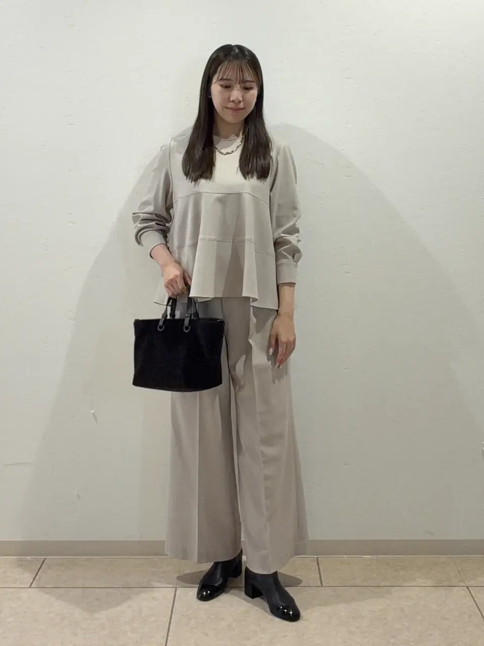 自由区 森川 コーディネート画像