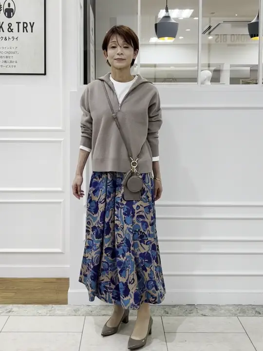 自由区 中野 コーディネート画像