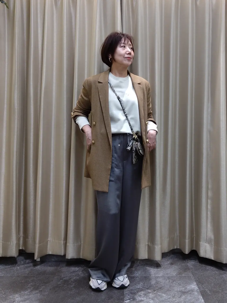 自由区 鶴田 コーディネート画像