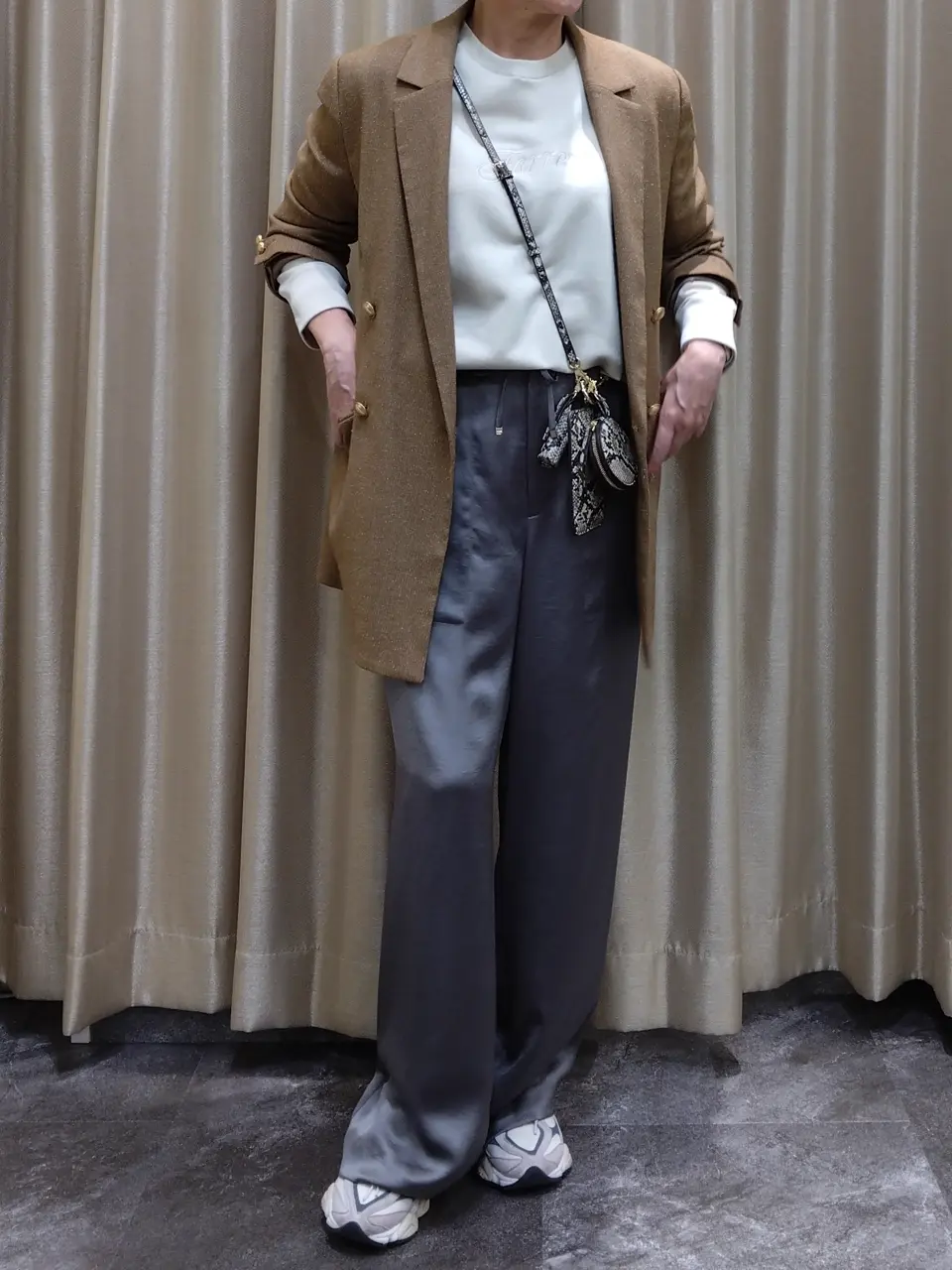 自由区 鶴田 コーディネート画像