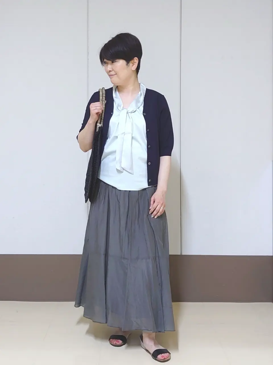 自由区 田中 コーディネート画像