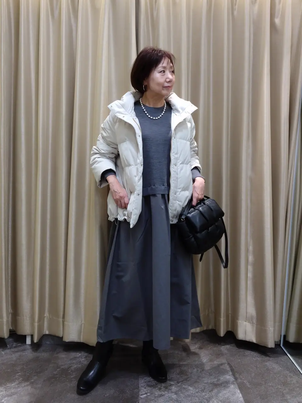 自由区 鶴田 コーディネート画像