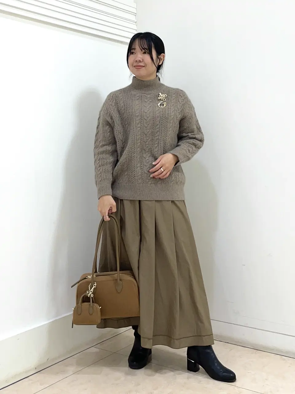 自由区 misato コーディネート画像