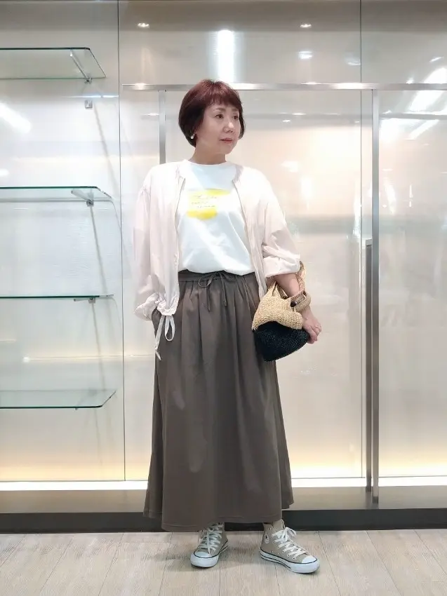 自由区 鶴田 コーディネート画像