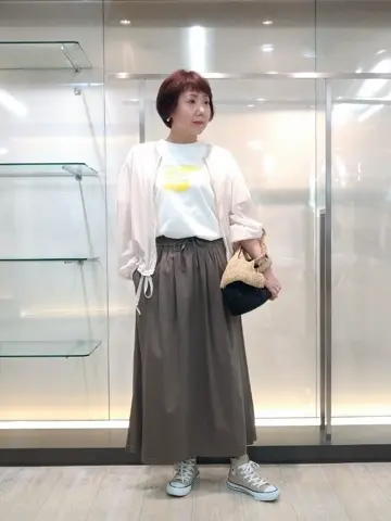 自由区 鶴田 コーディネート画像