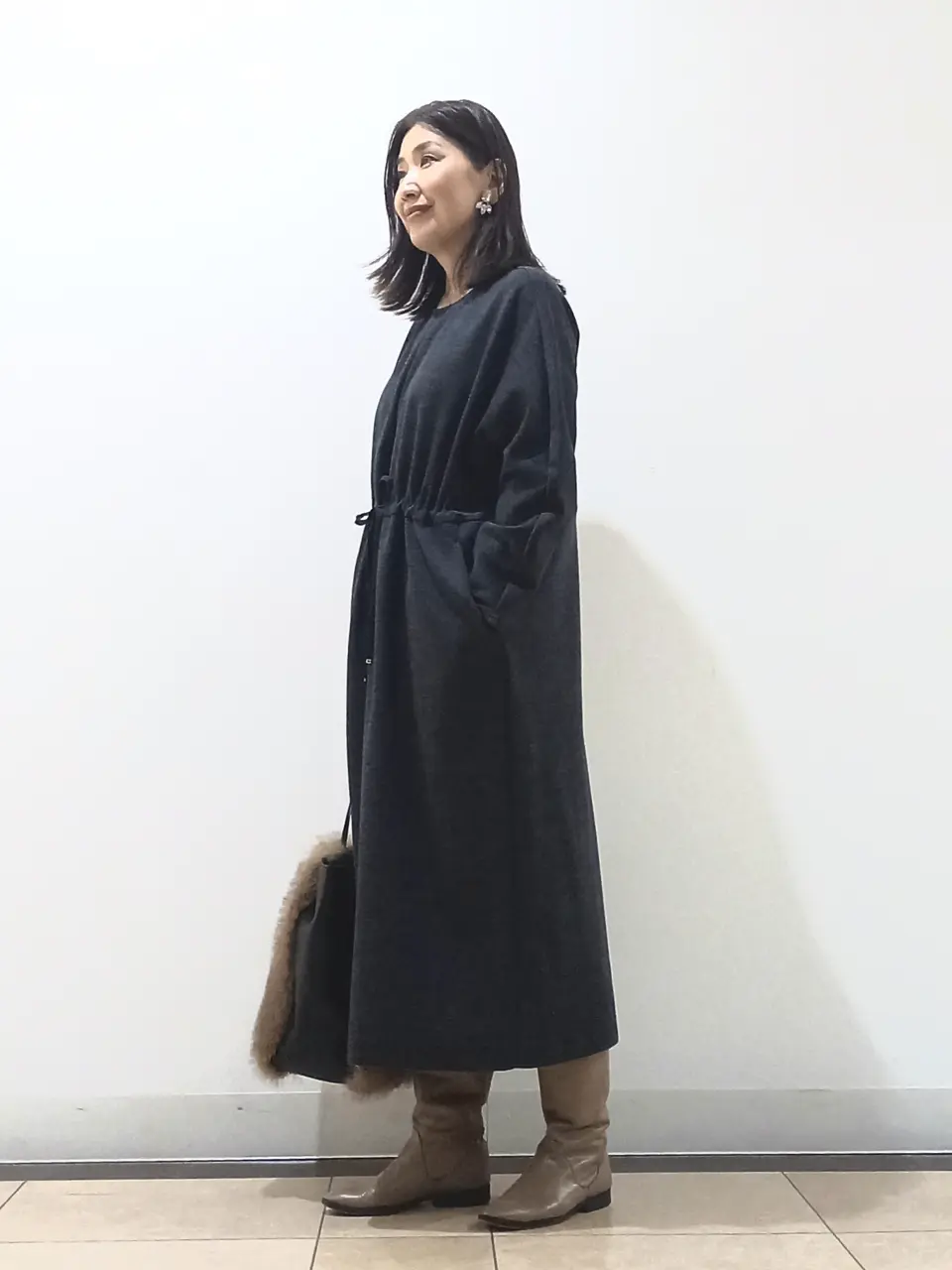 自由区 中川 コーディネート画像