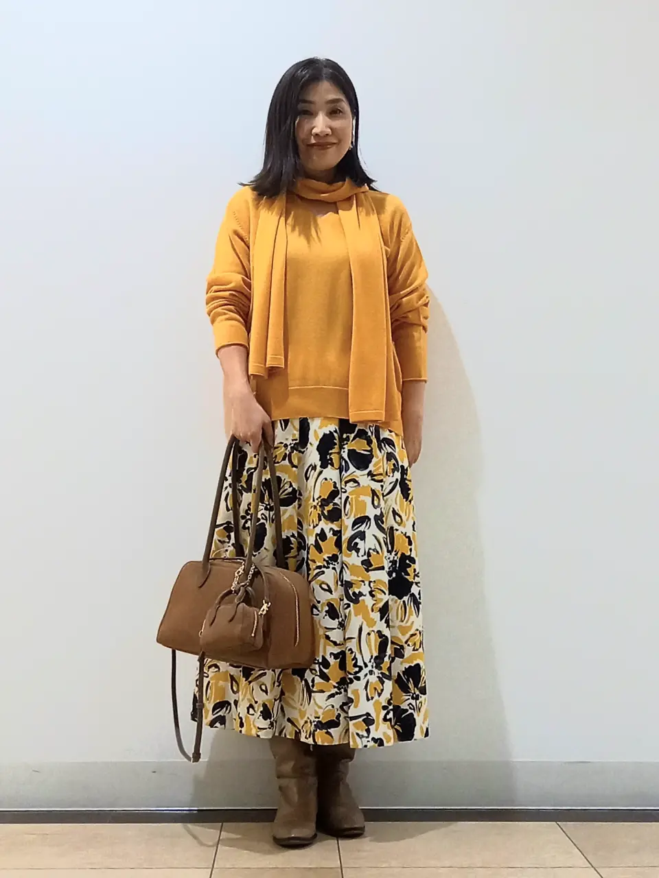 自由区 中川 コーディネート画像