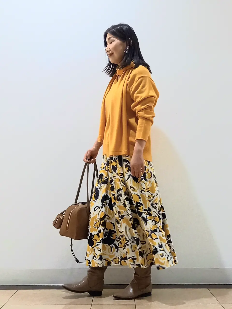 自由区 中川 コーディネート画像