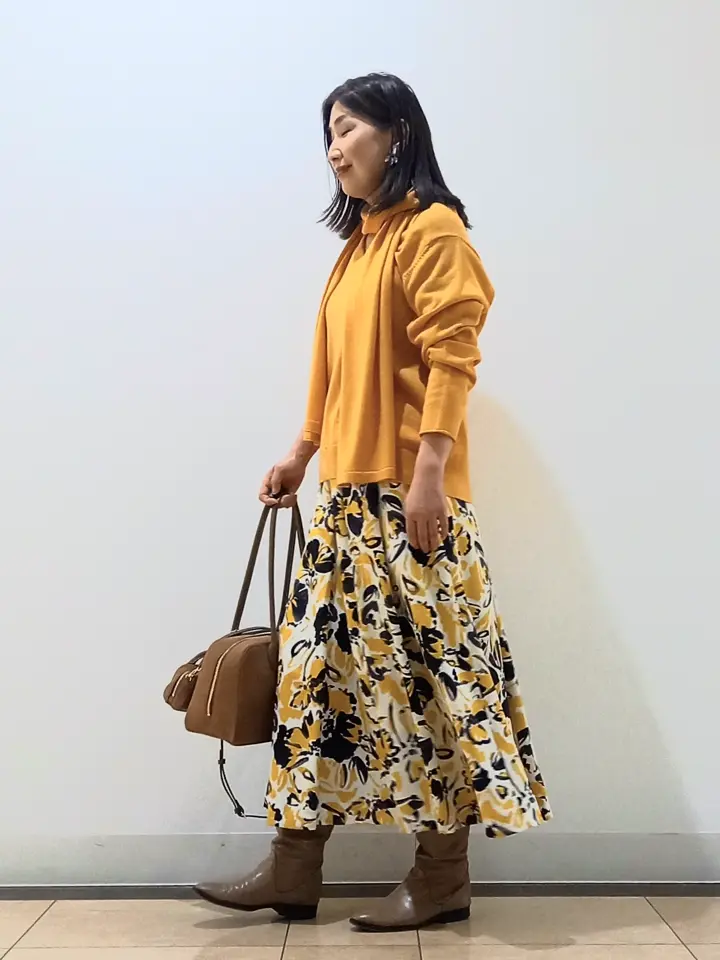 自由区 中川 コーディネート画像