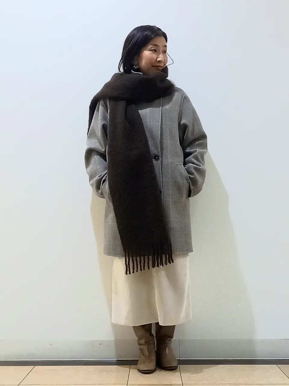 自由区 中川 コーディネート画像