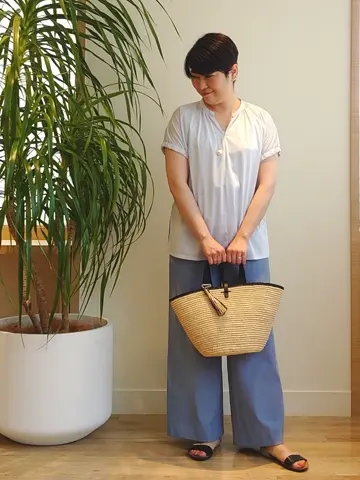 自由区 田中 コーディネート画像