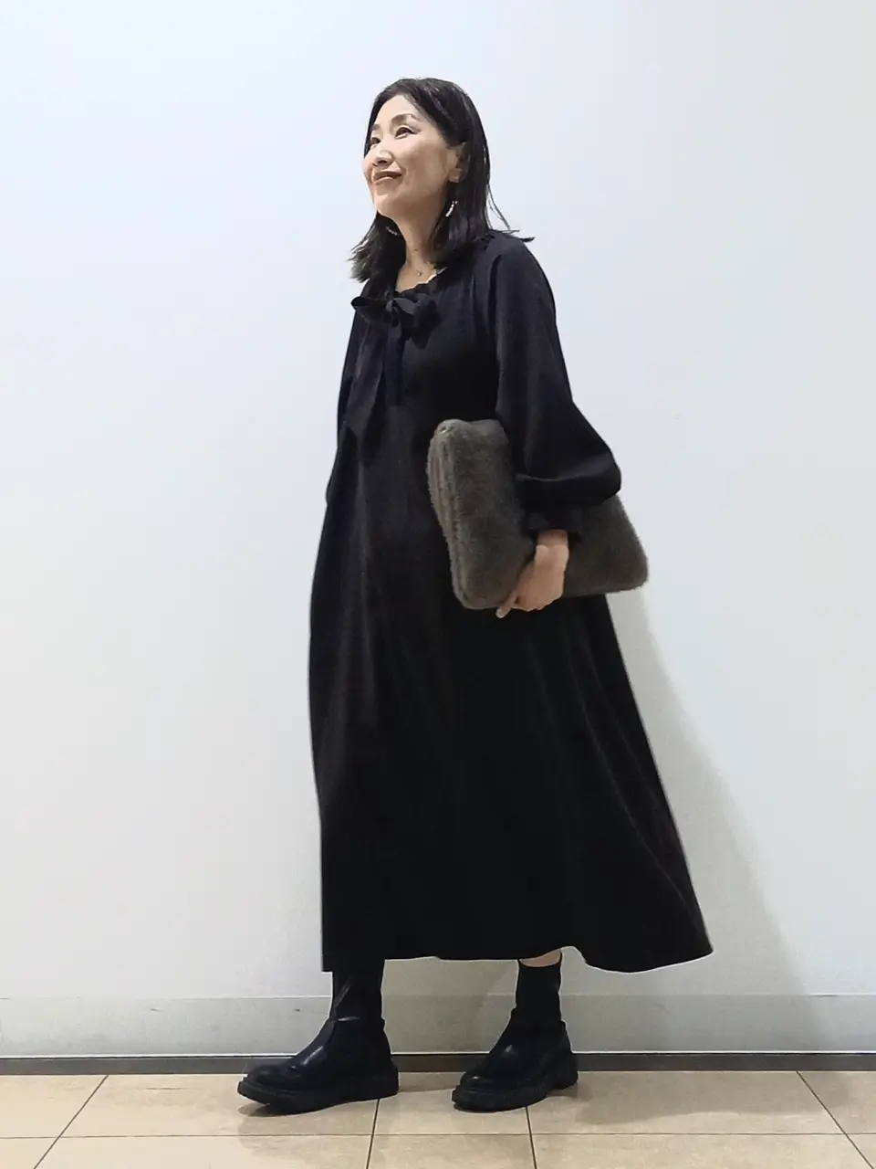 自由区 中川 コーディネート画像