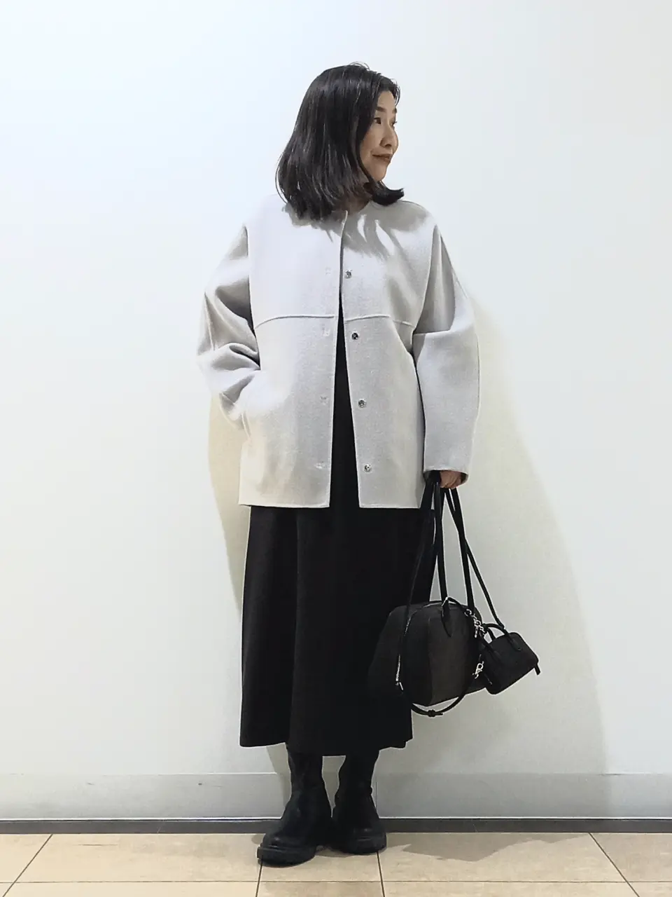 自由区 中川 コーディネート画像