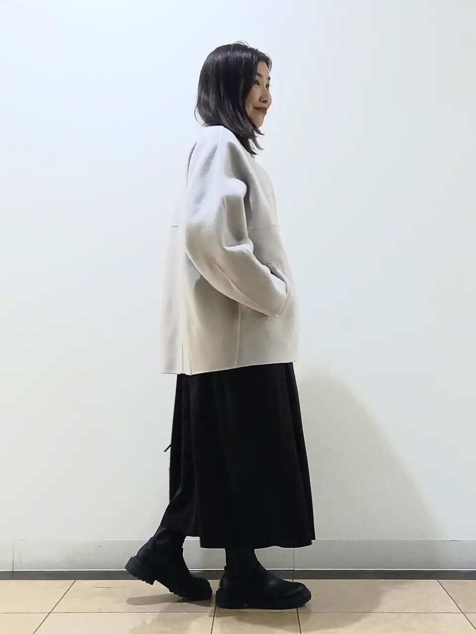 自由区 中川 コーディネート画像