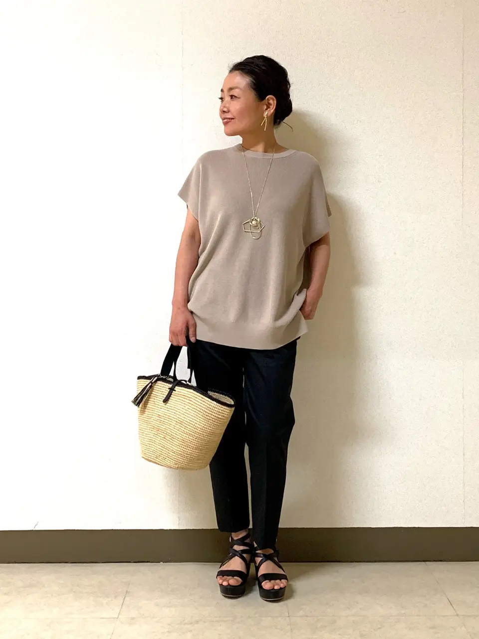 自由区 坂本 コーディネート画像