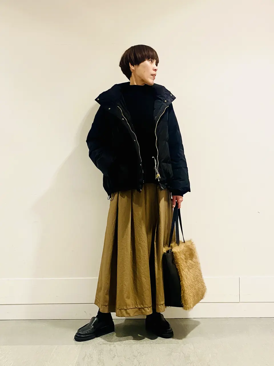 自由区 冨樫 コーディネート画像