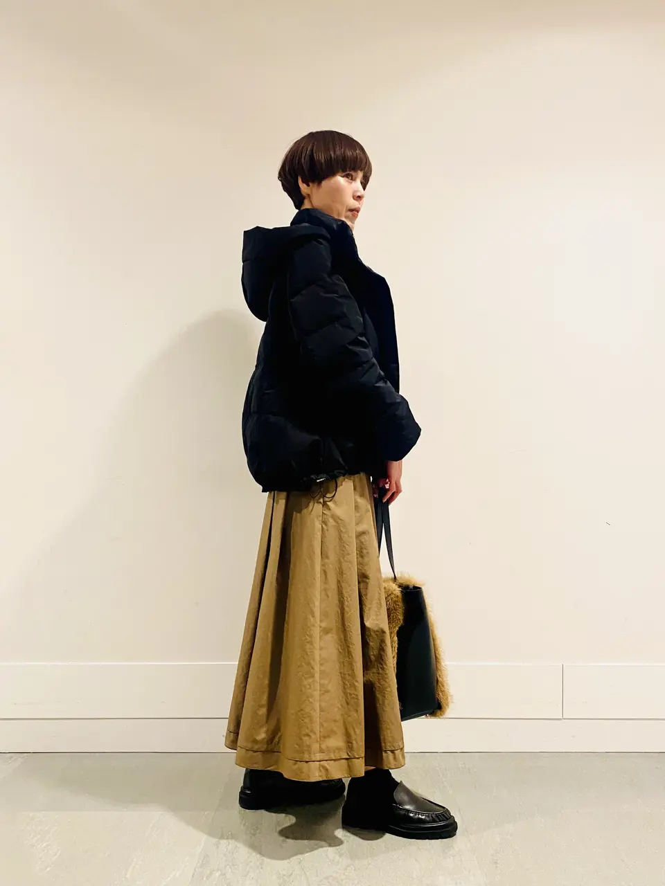 自由区 冨樫 コーディネート画像