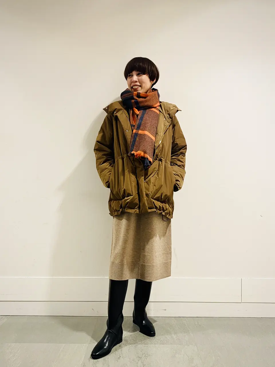 自由区 冨樫 コーディネート画像