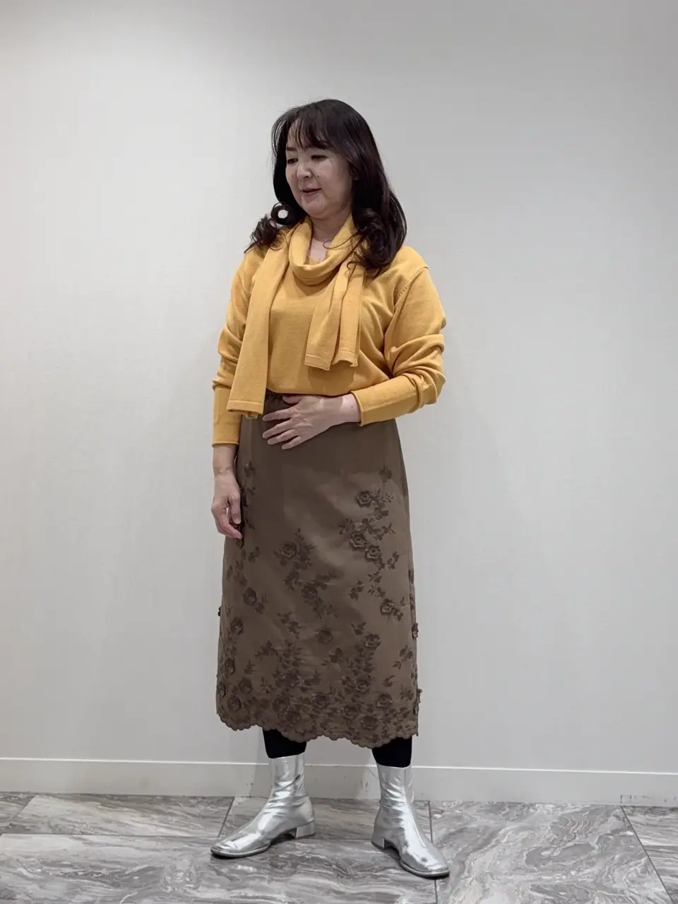 自由区 白戸 コーディネート画像