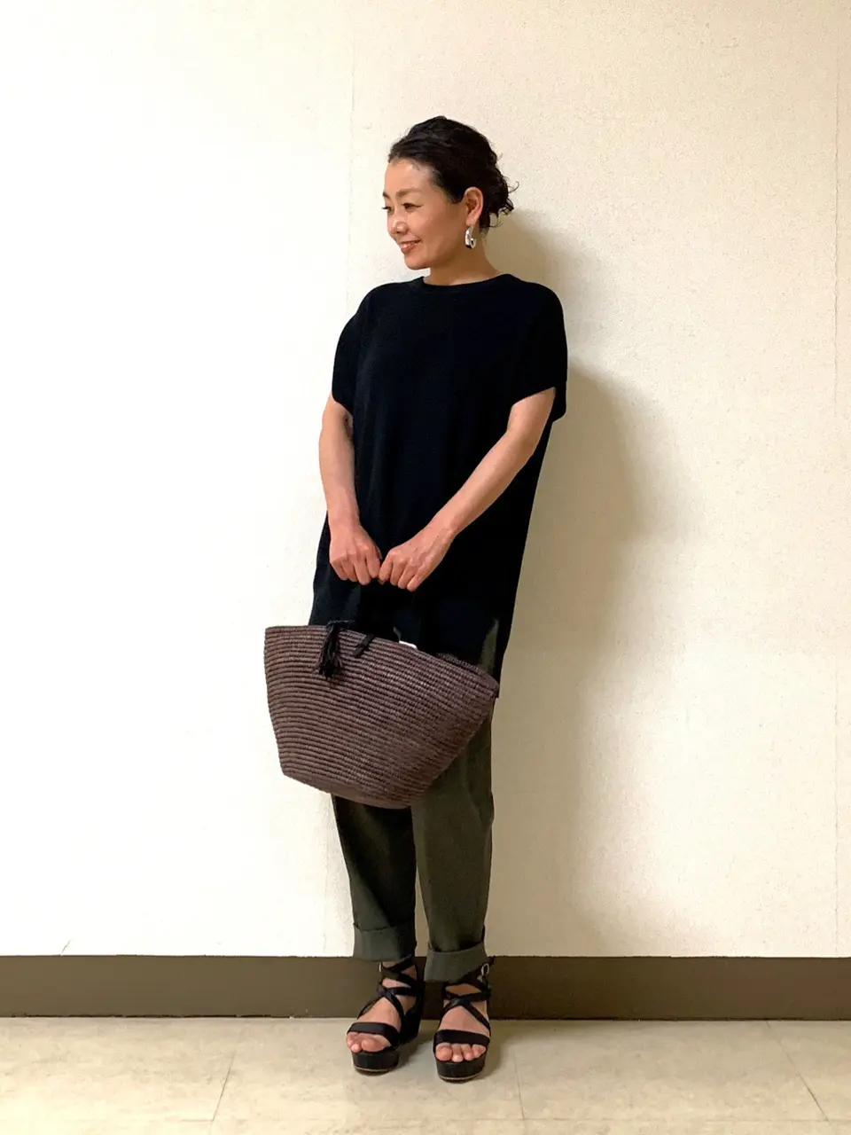 自由区 坂本 コーディネート画像