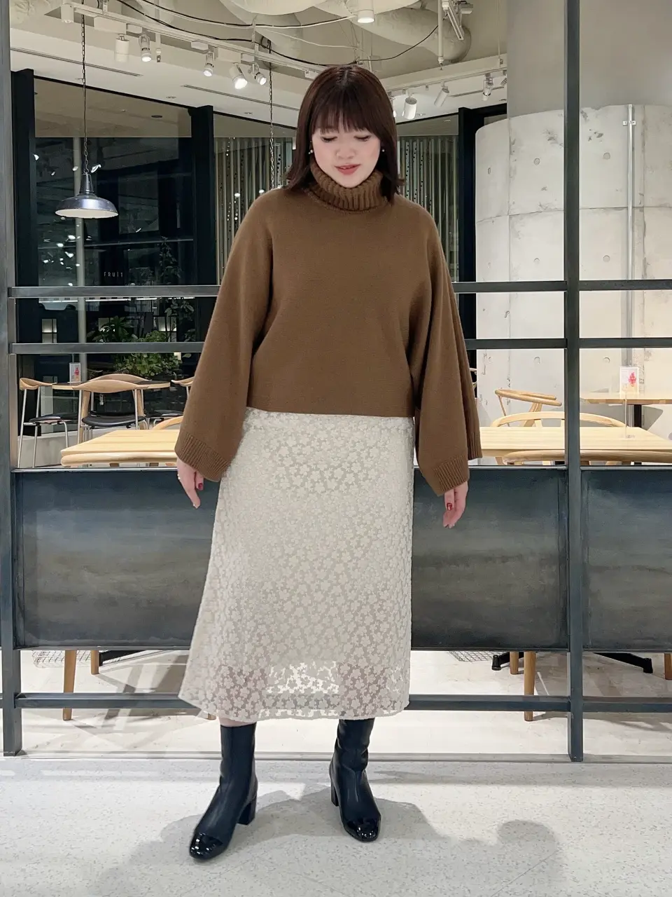 自由区 うめだ コーディネート画像