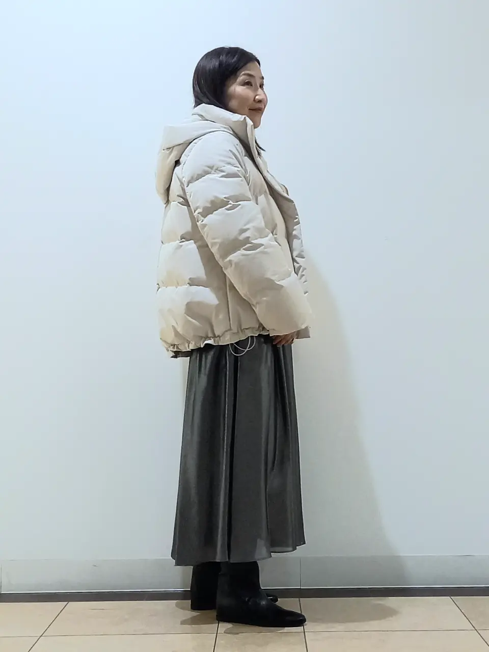 自由区 中川 コーディネート画像