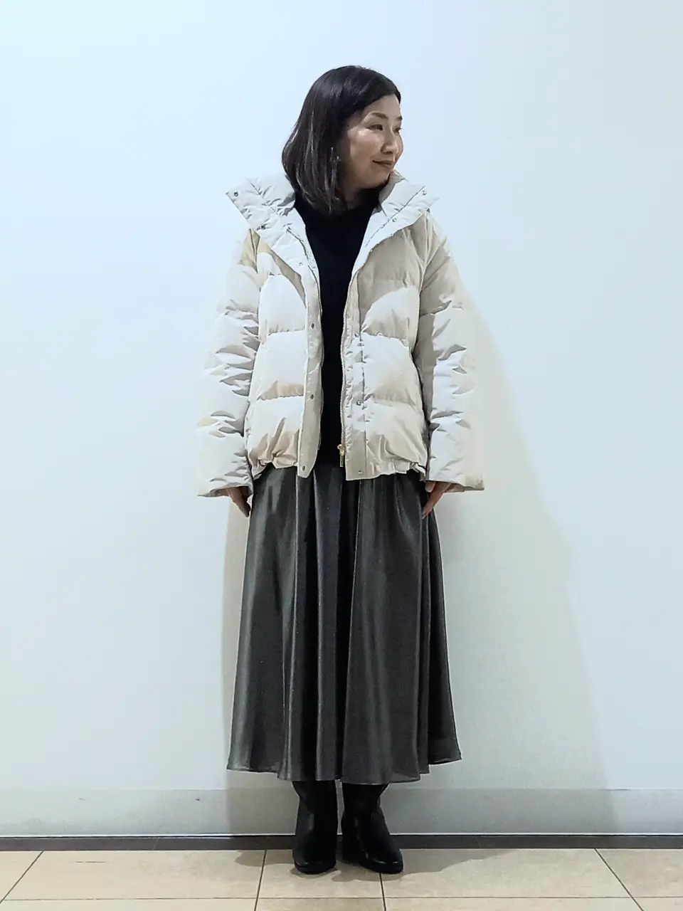 自由区 中川 コーディネート画像