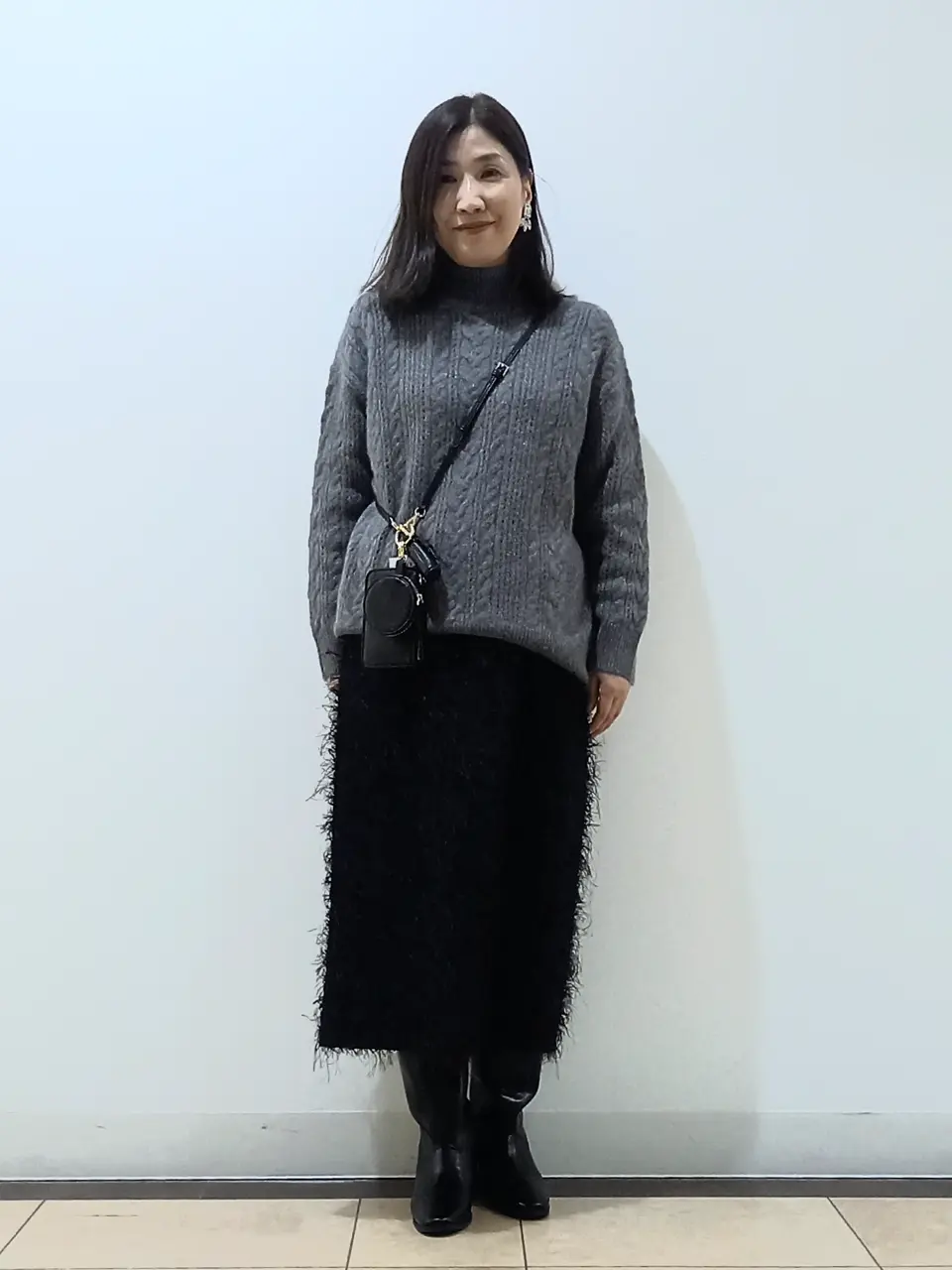 自由区 中川 コーディネート画像