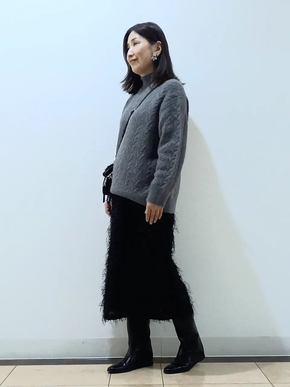 自由区 中川 コーディネート画像