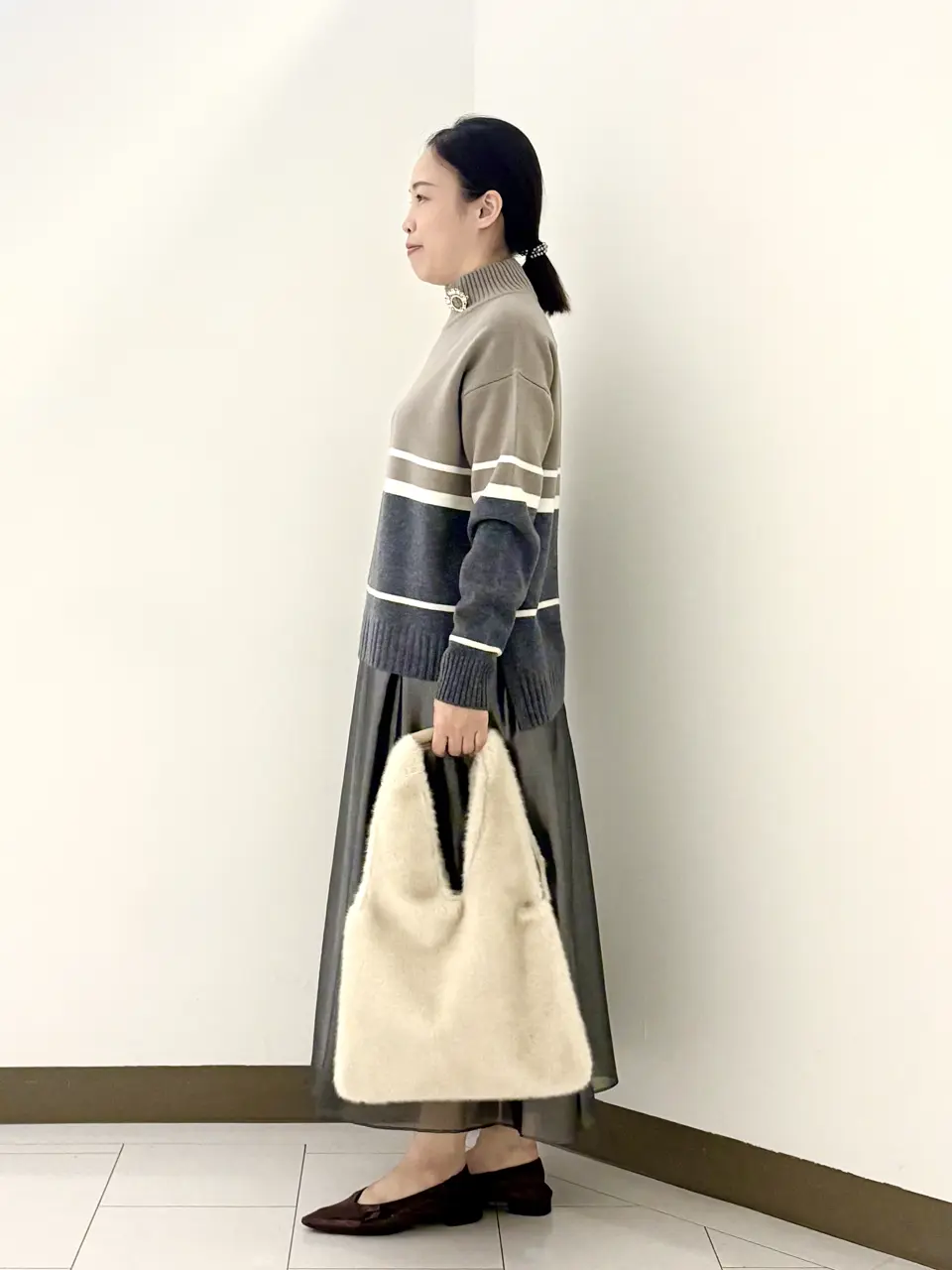 自由区 南 コーディネート画像