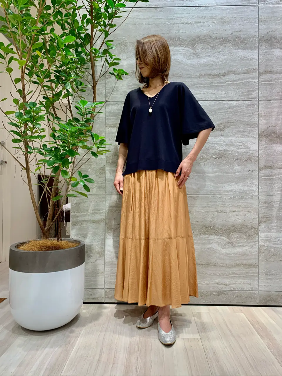 自由区 Ishii コーディネート画像