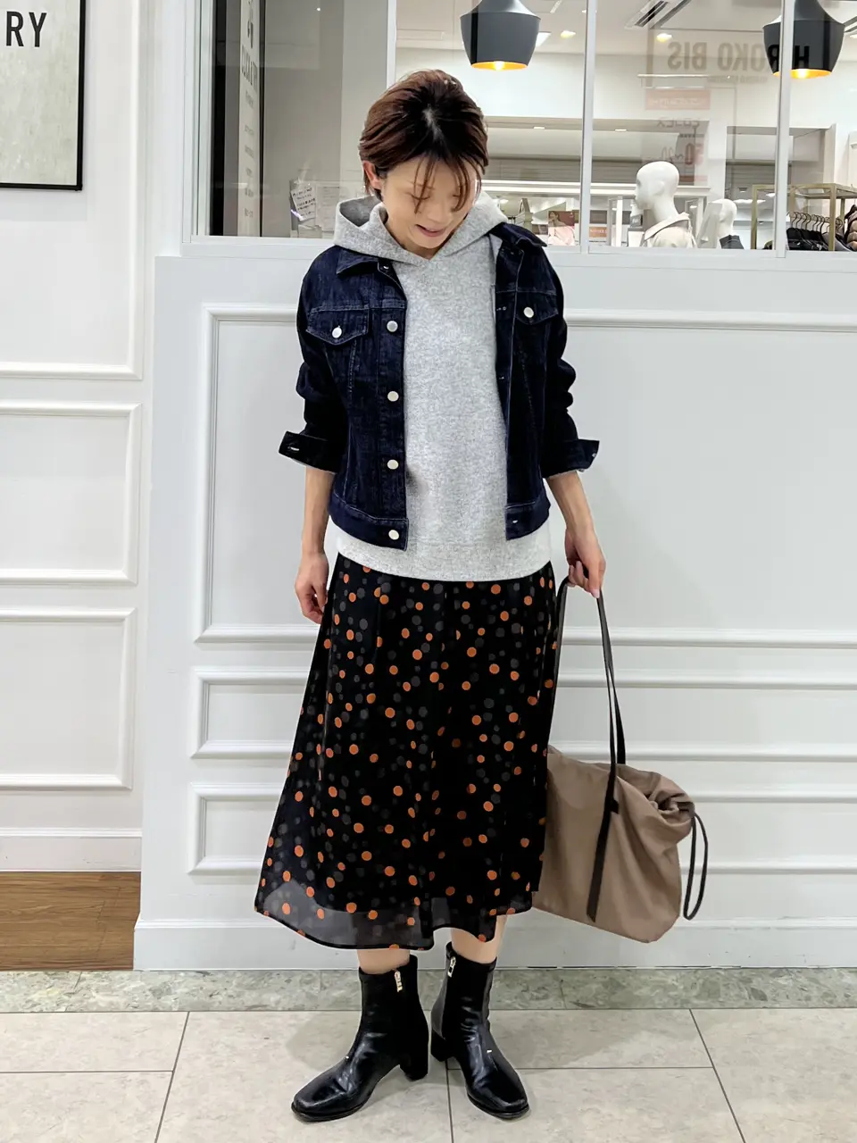 自由区 中野 コーディネート画像