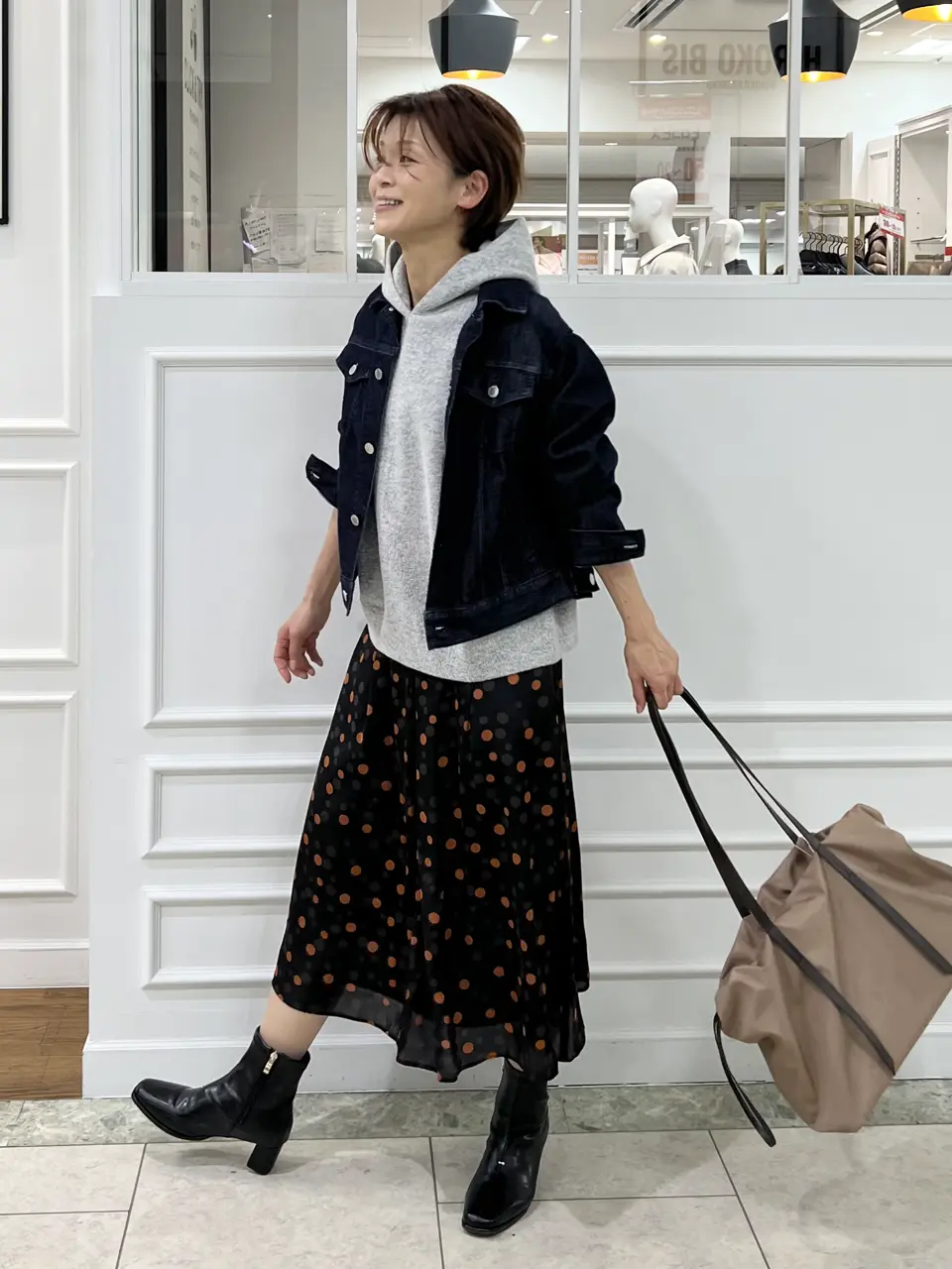 自由区 中野 コーディネート画像