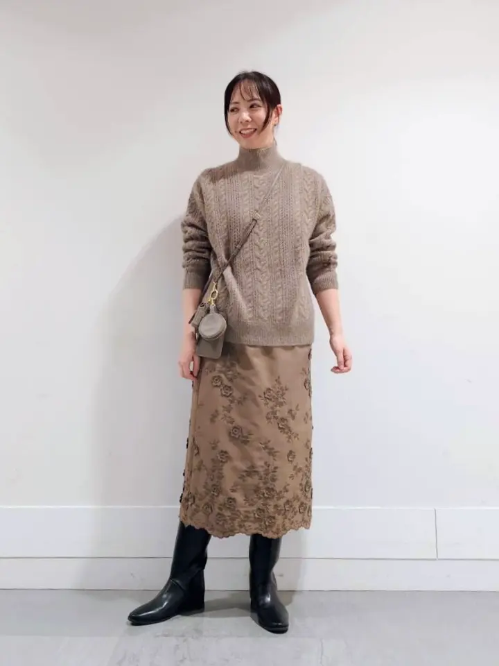 自由区 丸尾 コーディネート画像