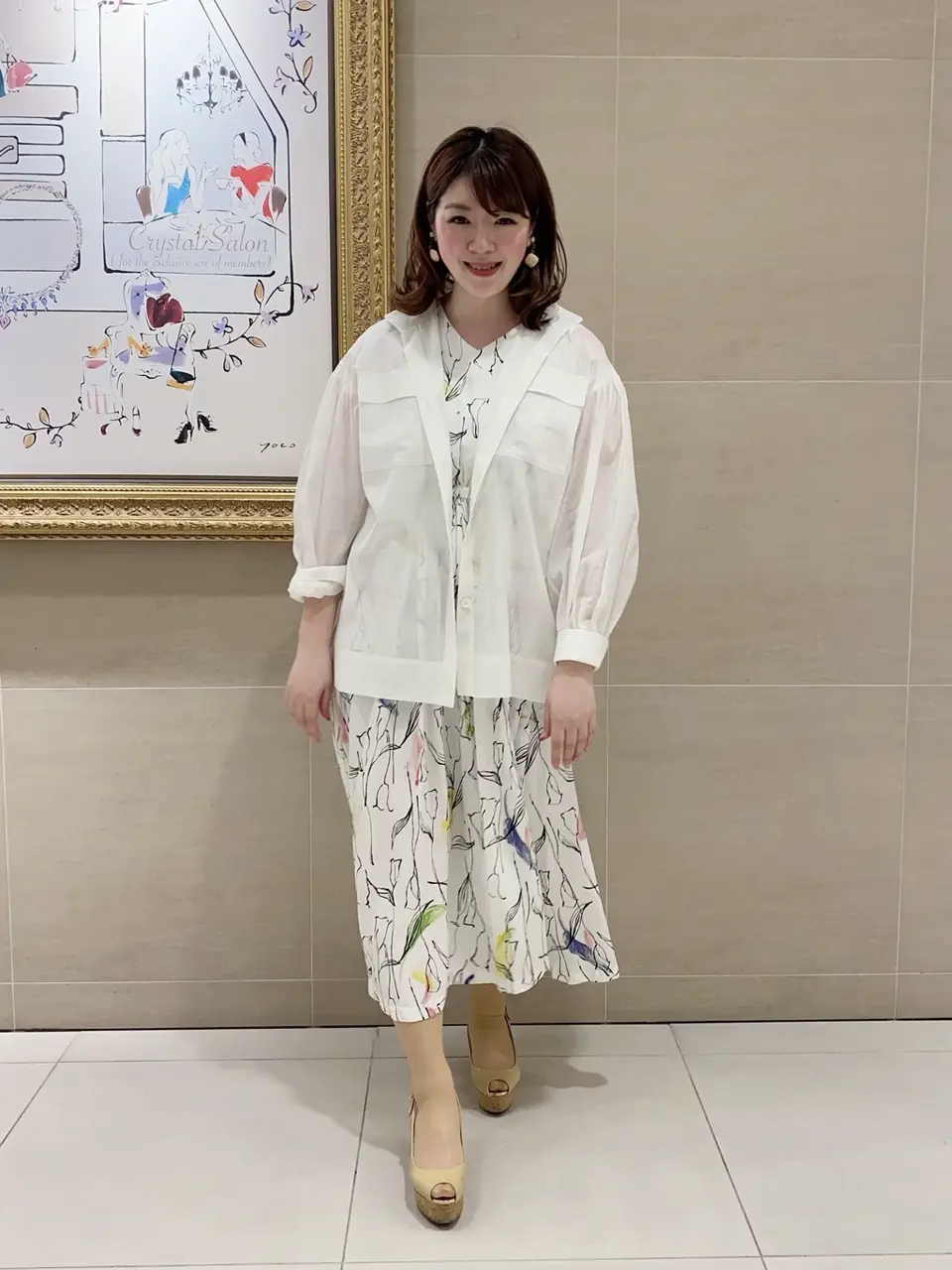 自由区 うめだ コーディネート画像