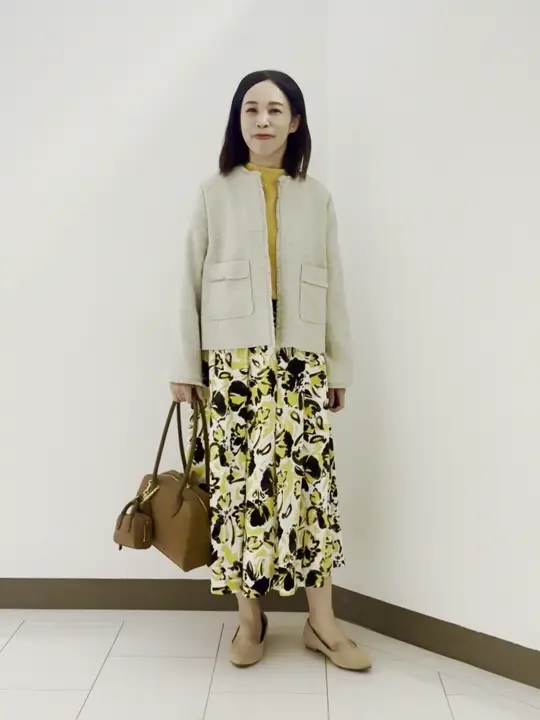 自由区 南 コーディネート画像