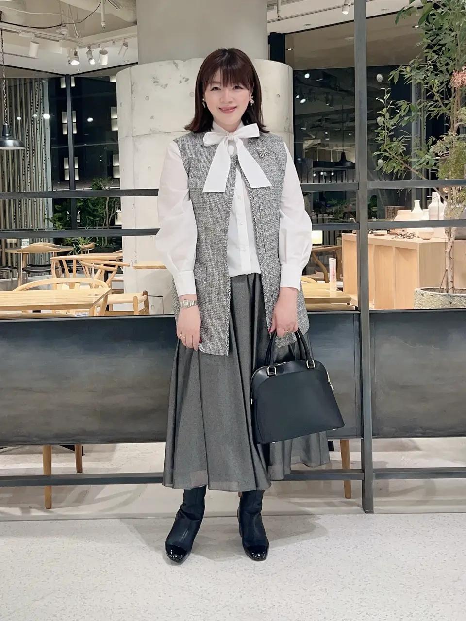 自由区 うめだ コーディネート画像