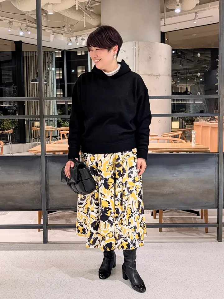 自由区 田中 コーディネート画像