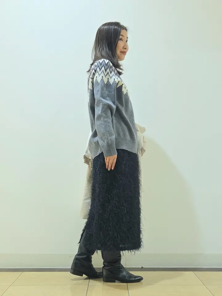 自由区 中川 コーディネート画像