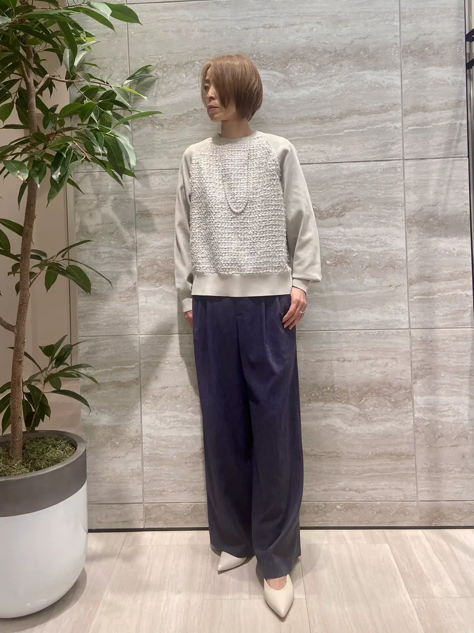 自由区 Ishii コーディネート画像