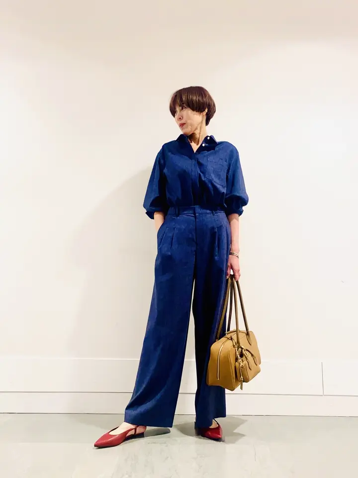 自由区 冨樫 コーディネート画像