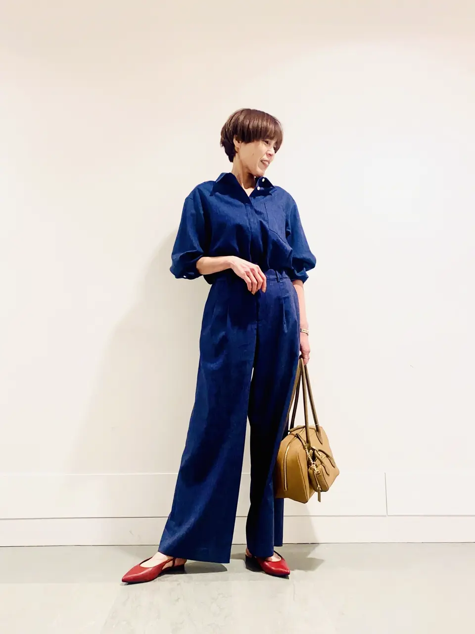 自由区 冨樫 コーディネート画像