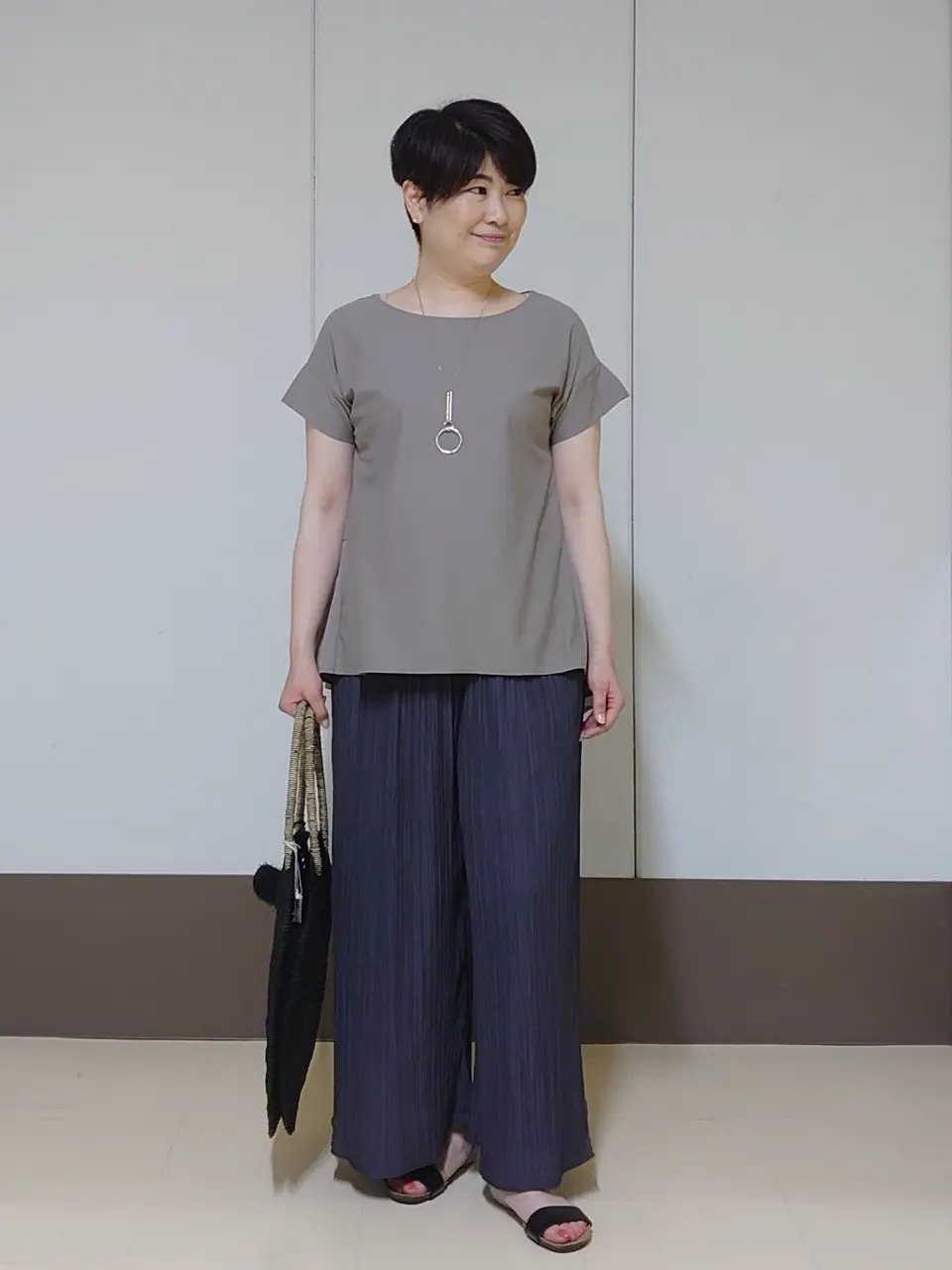 自由区 田中 コーディネート画像