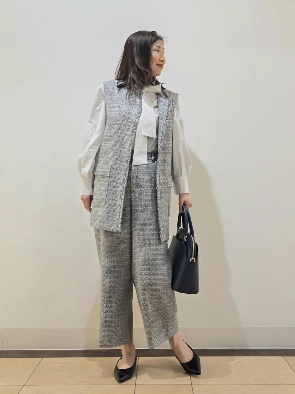 自由区 中川 コーディネート画像