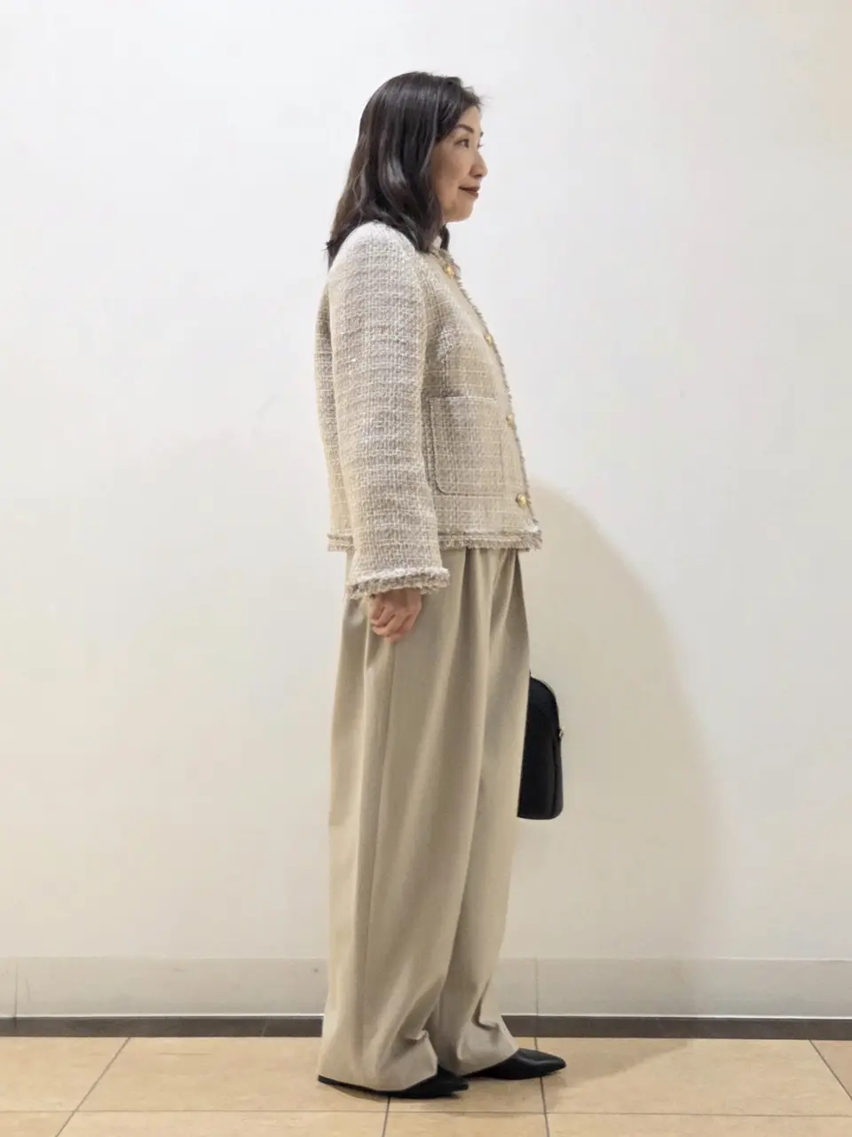 自由区 中川 コーディネート画像