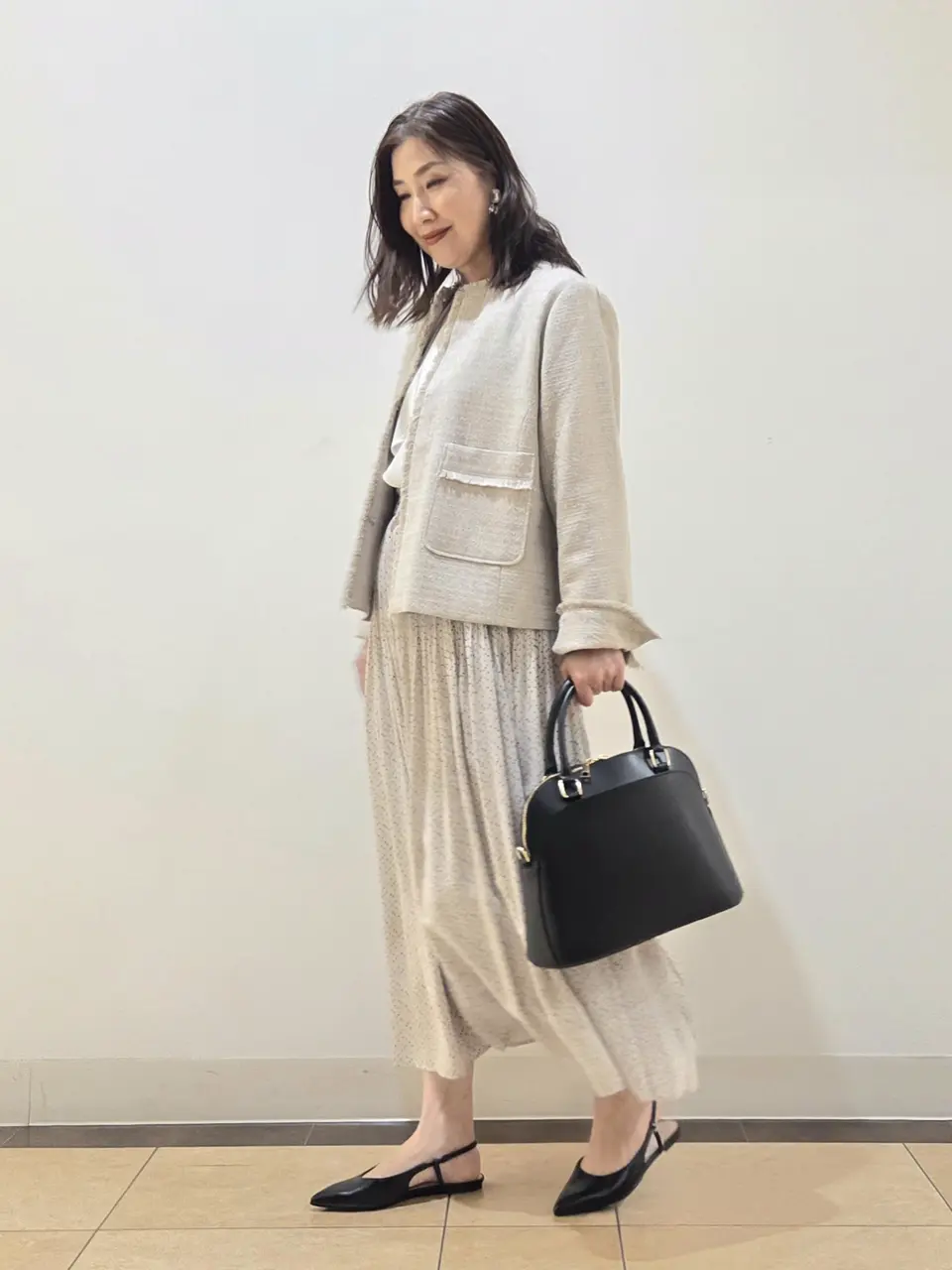 自由区 中川 コーディネート画像