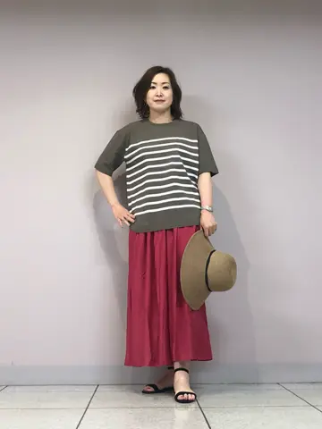 自由区 上島 コーディネート画像