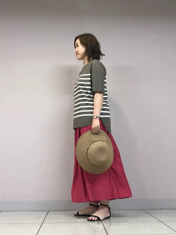 自由区 上島 コーディネート画像